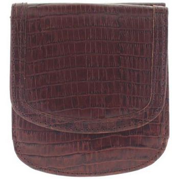 Taxi Wallets  - Teju Lizard Print - Brown