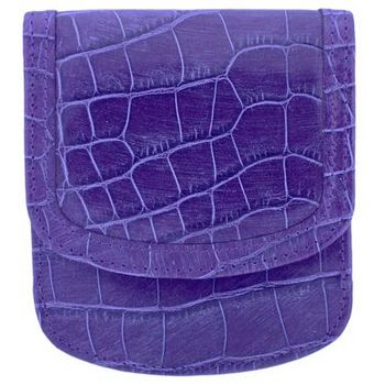 Taxi Wallets  - Alligator Print - Purple