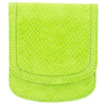 Taxi Wallets  - Queen Snake Print - Celery