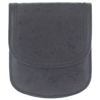 Taxi Wallets  - Ostrich - Black