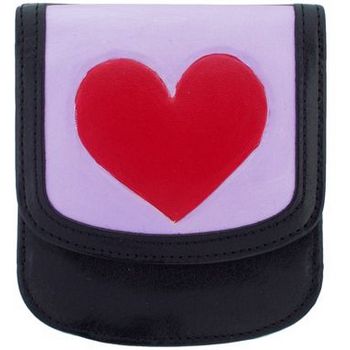 Taxi Wallets  - Artist Series - Heart Purple/Red (1)