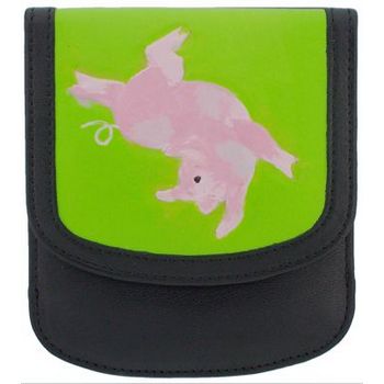 Taxi Wallets  - Artist Series - Piglet Lime