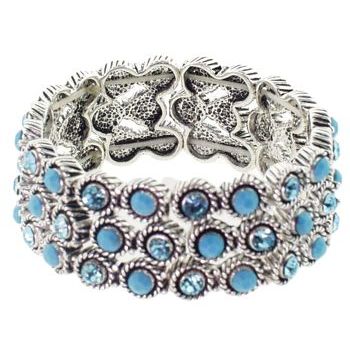 Karen Marie - Expandable Cuff - Turquoise