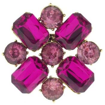 Yochi - Glamour Brooch Pin - Amethyst (1)