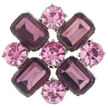 Yochi - Glamour Brooch Pin - Light Amethyst (1)