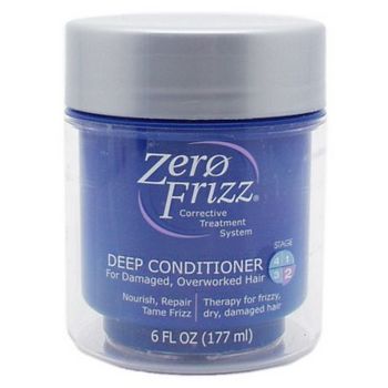 Zero Frizz - Deep Conditioner for Damaged, Overworked Hair - 6 fl oz (177ml)